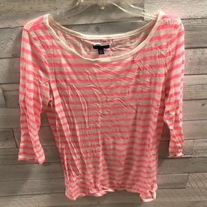American Eagle Outfitters Pink Shirt